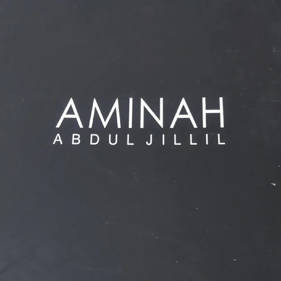 ​Aminah Abdul Jillil Bow Flat Sandal Nude Pink Lambskin Size 7 - Picture 6 of 8